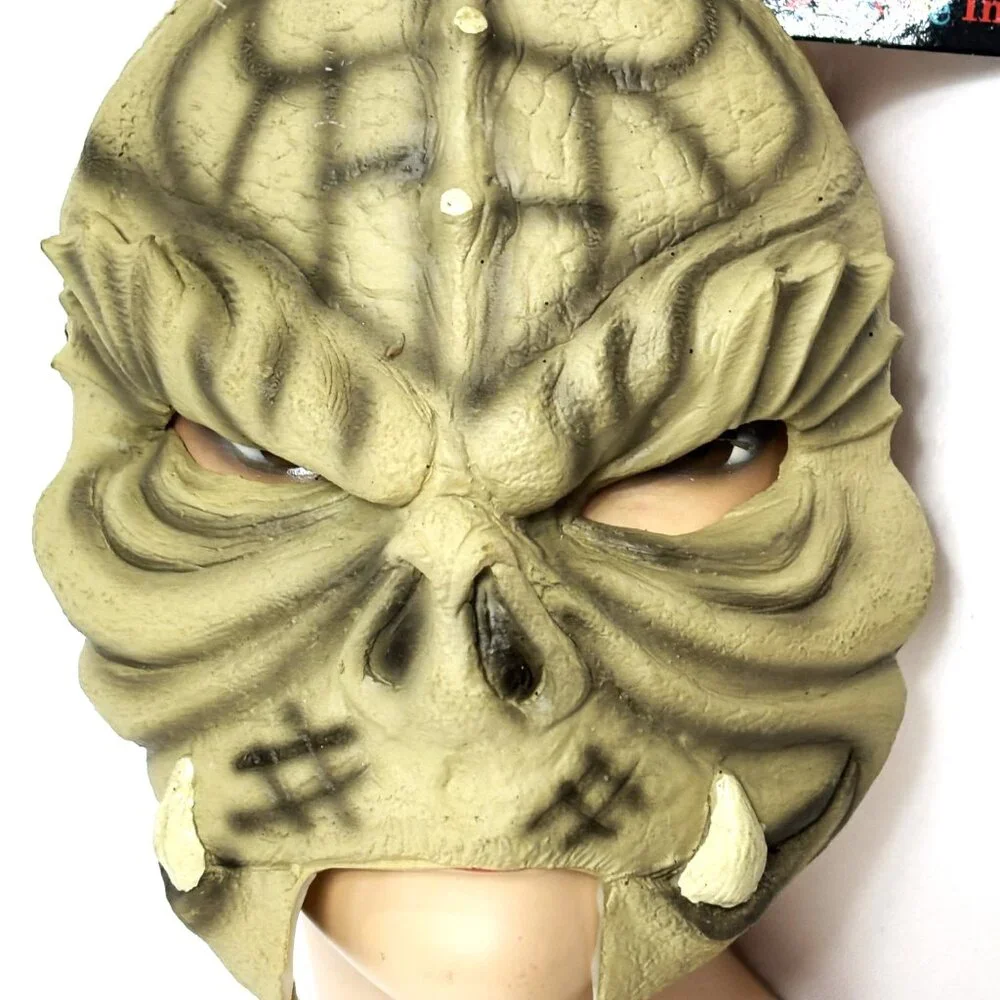 Disguise Fright Asylum Alien Halloween Monster Mask NOS – NWT